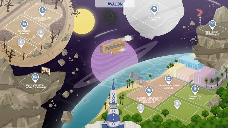 jackofallgames7's tweet image. These maps by Hazza Plumbob really show how creative the Sims team could get with worlds in the future. 

Like I get not everyone likes unrealistic, but this is a game that solidified fantasy and Sci-Fi with its first EP. 

We’ve had so many realistic worlds, let’s switch it up!