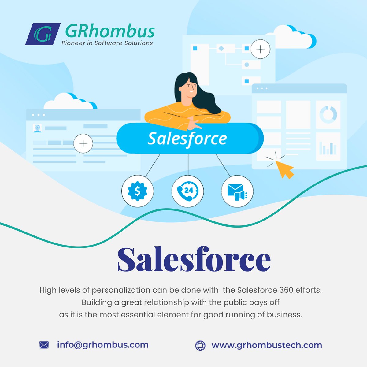 grhombustech's tweet image. 🌟 Unlock personalized magic with Salesforce 360! 🚀 Building strong connections with your audience is the secret sauce for a thriving business. 🌐

🌎grhombustech.com/blog-post/366/…

#Salesforce360 #BusinessGrowth #SalesforceSuccess #Personalization #GRhombus #grhombustehnologies