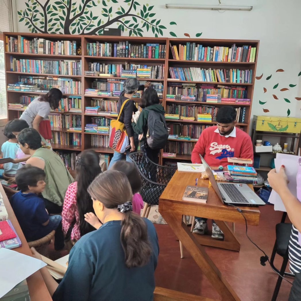 NookCosy's tweet photo. What an incredible and a happy year at our library. So many readers, thousands of books checked out and infinite joy that only books and libraries bring. Happy 2024 to all. 
@NookCosy @SudeshnaShome @radhikasathe https://t.co/1aIRergn7E