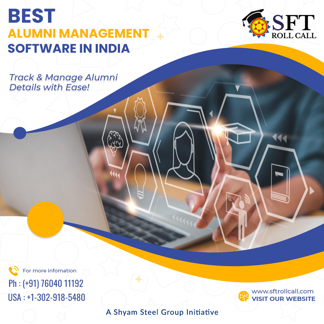 shyamfuturetech's tweet image. Handle extensive alumni network with ease! Experience hassle-free alumni management with SFTRollCall.
.
.
.
#alumnimanagementsoftware #alumnimanagement #alumnimanagementnetwork #sftrollcall