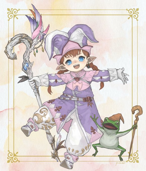 「boots lalafell」 illustration images(Latest)
