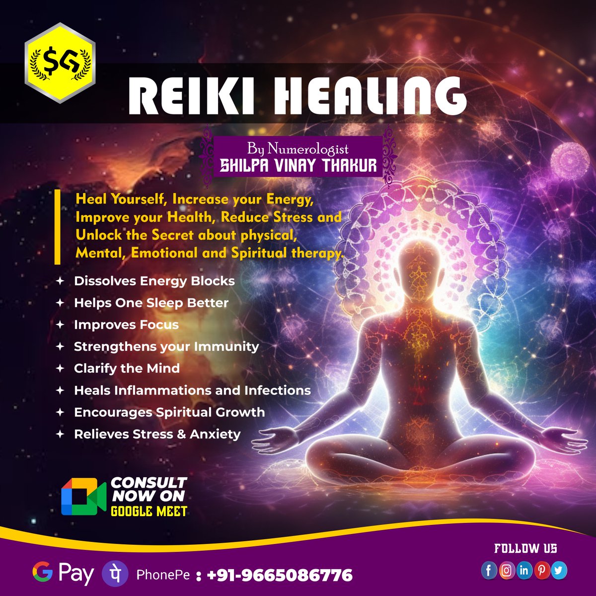 sgsastroshree's tweet photo. Align, Heal, Thrive: Reiki, the Guiding Light on Your Path to Inner Wellness. 📷📷
📷Contact Now :
📷 9665086776 / 7038700385
#ReikiHealing #healingenergy #BalanceYourEnergy #numerologyreading #reikienergy #reikimaster #namenumber #numbers #namenumerology #maharashtra #RatanTata https://t.co/Z9WCEGWDNS