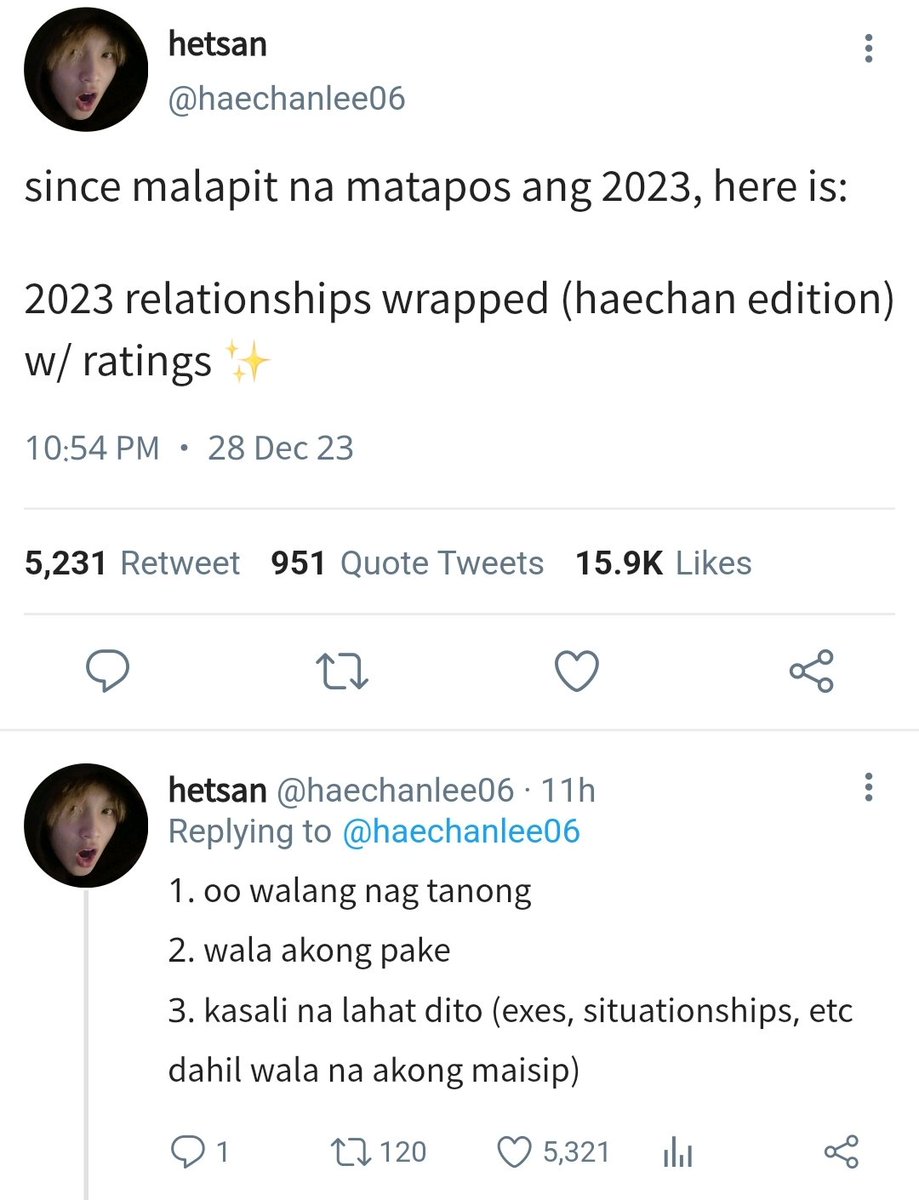 xynicbleus's tweet photo. haechan's 2023 relationship wrapped

a #haechanharem few twts filo au https://t.co/wmsLuC4jTx