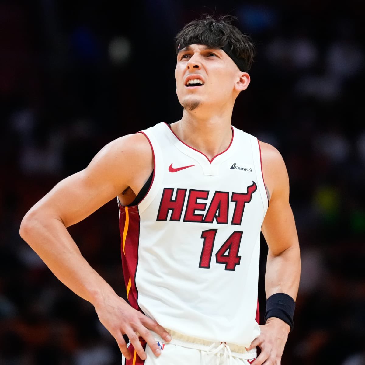 TheHoopCentral's tweet photo. Tyler Herro over the last 5 games:

26.2 PPG
6.2 RPG
3.6 APG
49% FG
45% 3P
82% FT https://t.co/qCUx57z0Y7