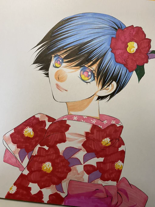 こちらはフリーの色紙なので先着順です まだみかん