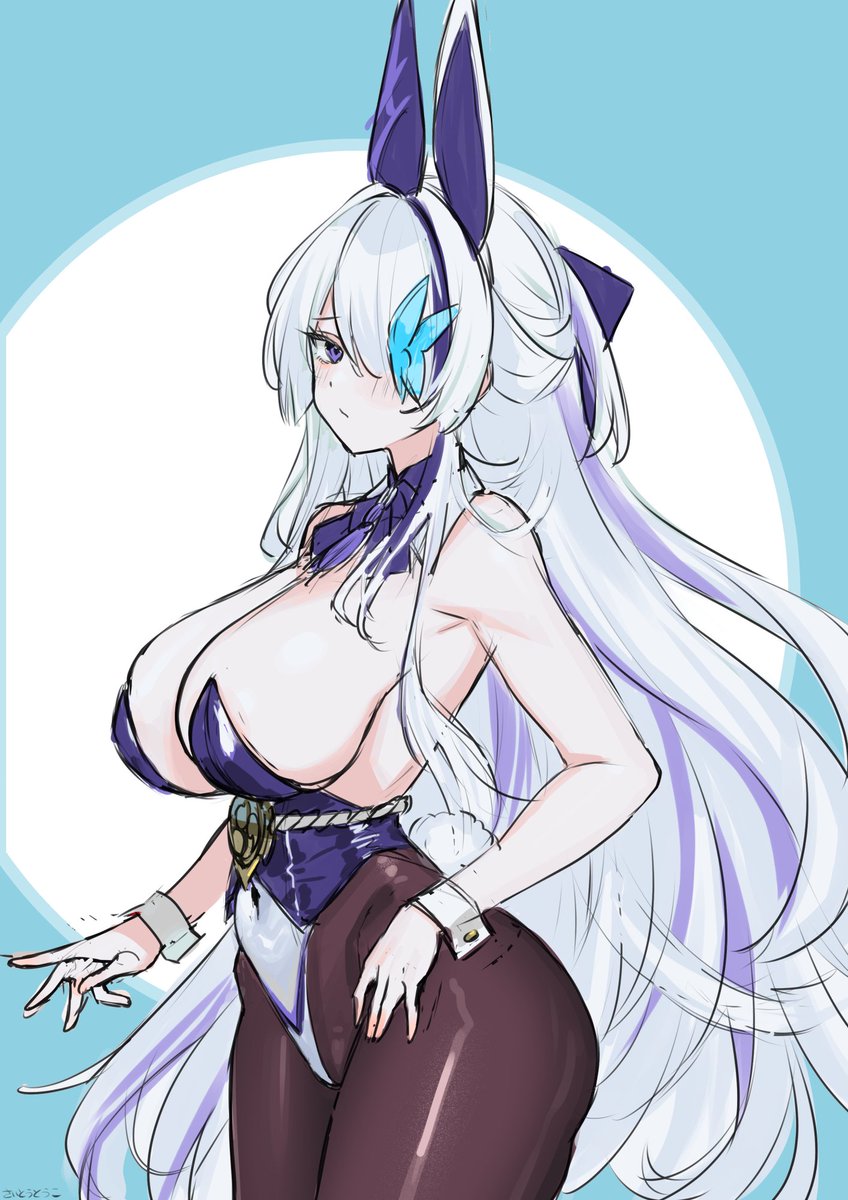 「雲仙にバニー服着せたった」|斉藤トーコのイラスト