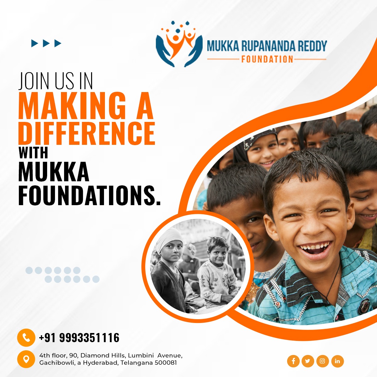MukkaFoundation's tweet photo. If you are that one person who is looking for a platform to help people with the goodness of life, @MukkaFoundation has brought about a great change in making the right #donations so join in uplifting the lives of people

Donate Good Cause
9121361116
https://t.co/0dNERkTKSZ

#ngo https://t.co/2bARsQ4R4C