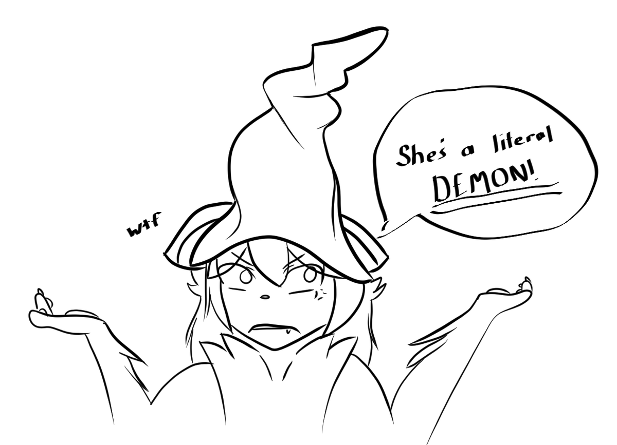Cyd_Art_Writing's tweet photo. First time drawing @SentyPurr Robyn while watching him play Potionomics. It's a cute game! https://t.co/L3ogIl9yVO