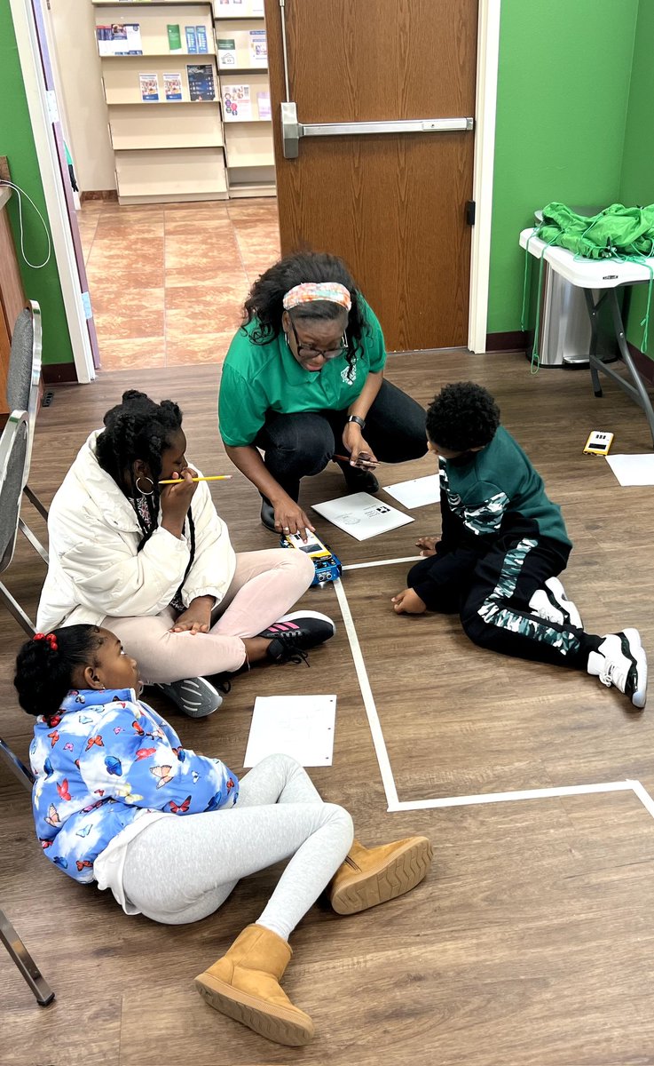 Dr. <a href="/YoJoParker/">Yolanda Parker, Ph.D.</a> &amp; I had the opportunity to engage brilliant minds in Ujima &amp; python coding. Thanks to the families, to <a href="/FHPLibrary/">foresthilllibrary</a> for partnering with us, to <a href="/TICalculators/">Texas Instruments Education</a> for the Robotic Cars, and to our respective schools <a href="/TCCollege/">TarrantCountyCollege</a> &amp; <a href="/UNT_TEA/">UNT's Dept of Teacher Ed & Ed Leadership</a> <a href="/UNT_COE/">UNT College of Education</a> for their support! #STEM