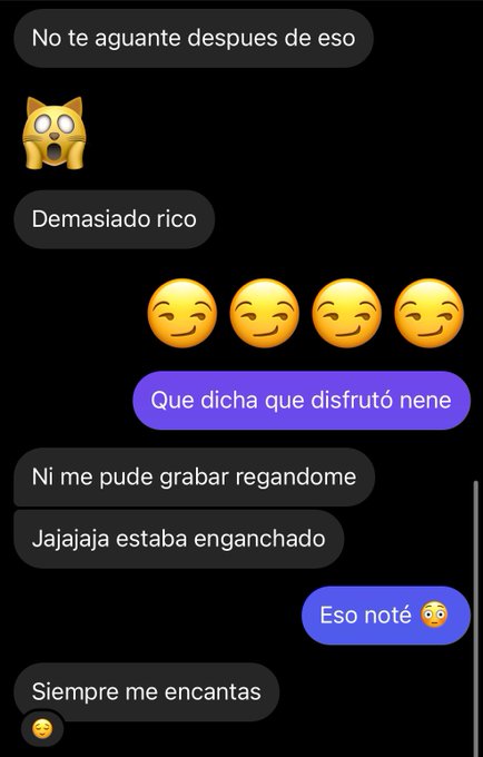 Pues yo creo que s&iacute; soy buena para el sexting 😈 https://t.co/Y35u0fU67m