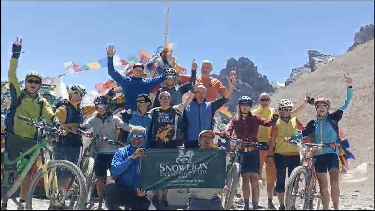 SnowLion Expeditions tweet media