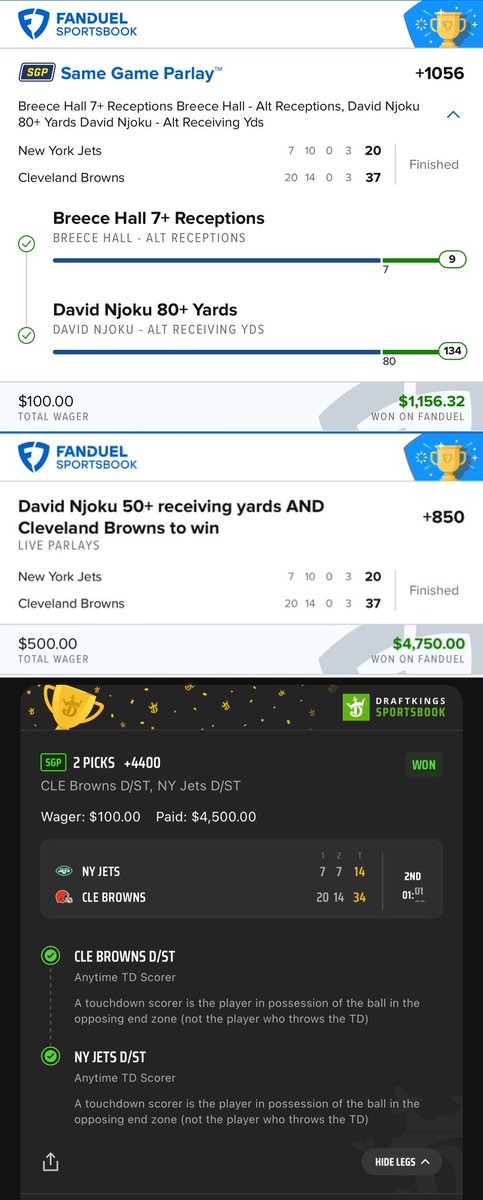 It really was a perfect night! 

We don’t claim to be profitable every single night. We don’t claim anything is a lock. We do work hard as a team day in and day out, and nights like this are what it’s all about!