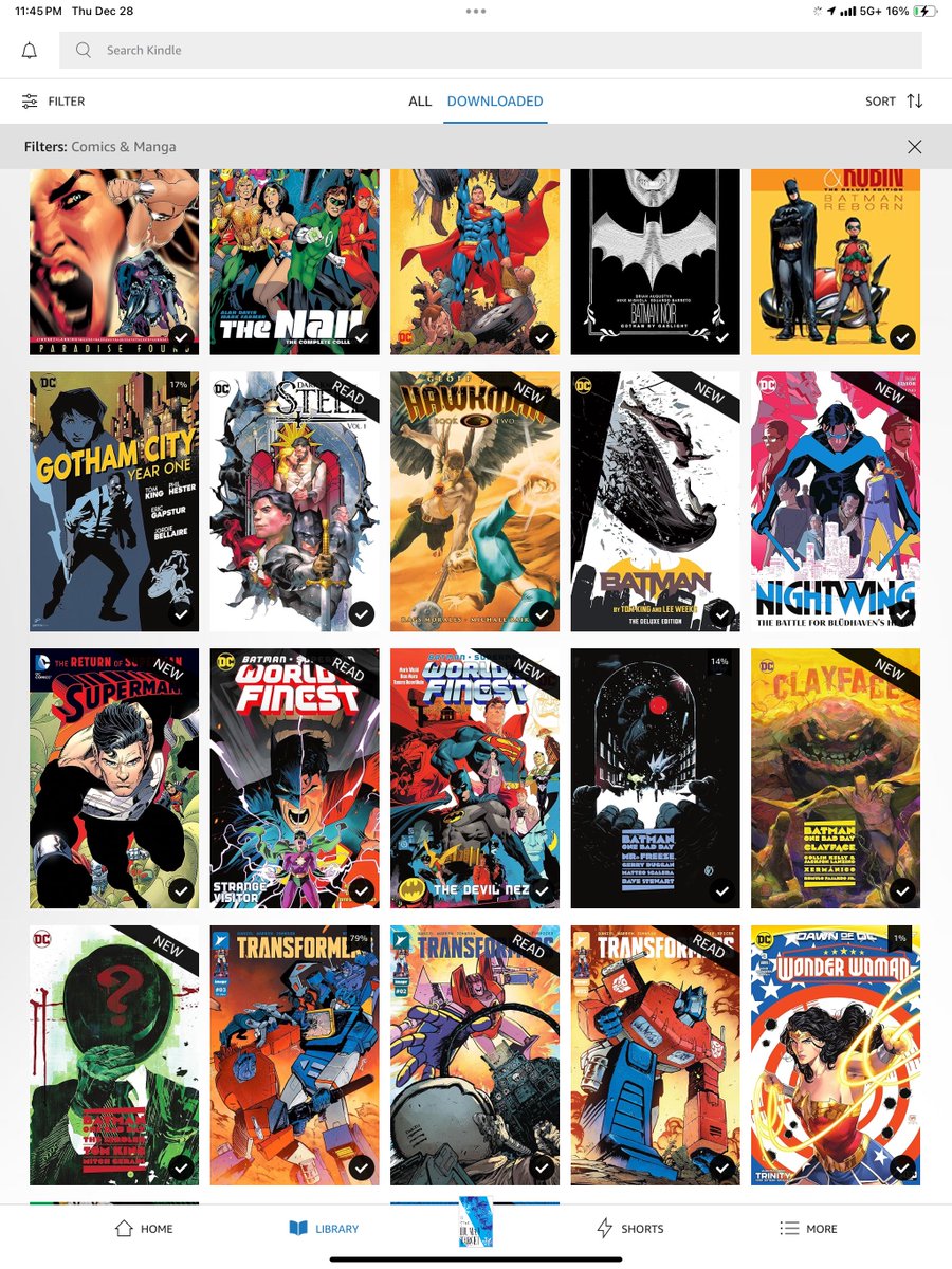 ComiXology’s DC Holiday sale may have worked on me a little too well. In my defense, almost all of these were under $3