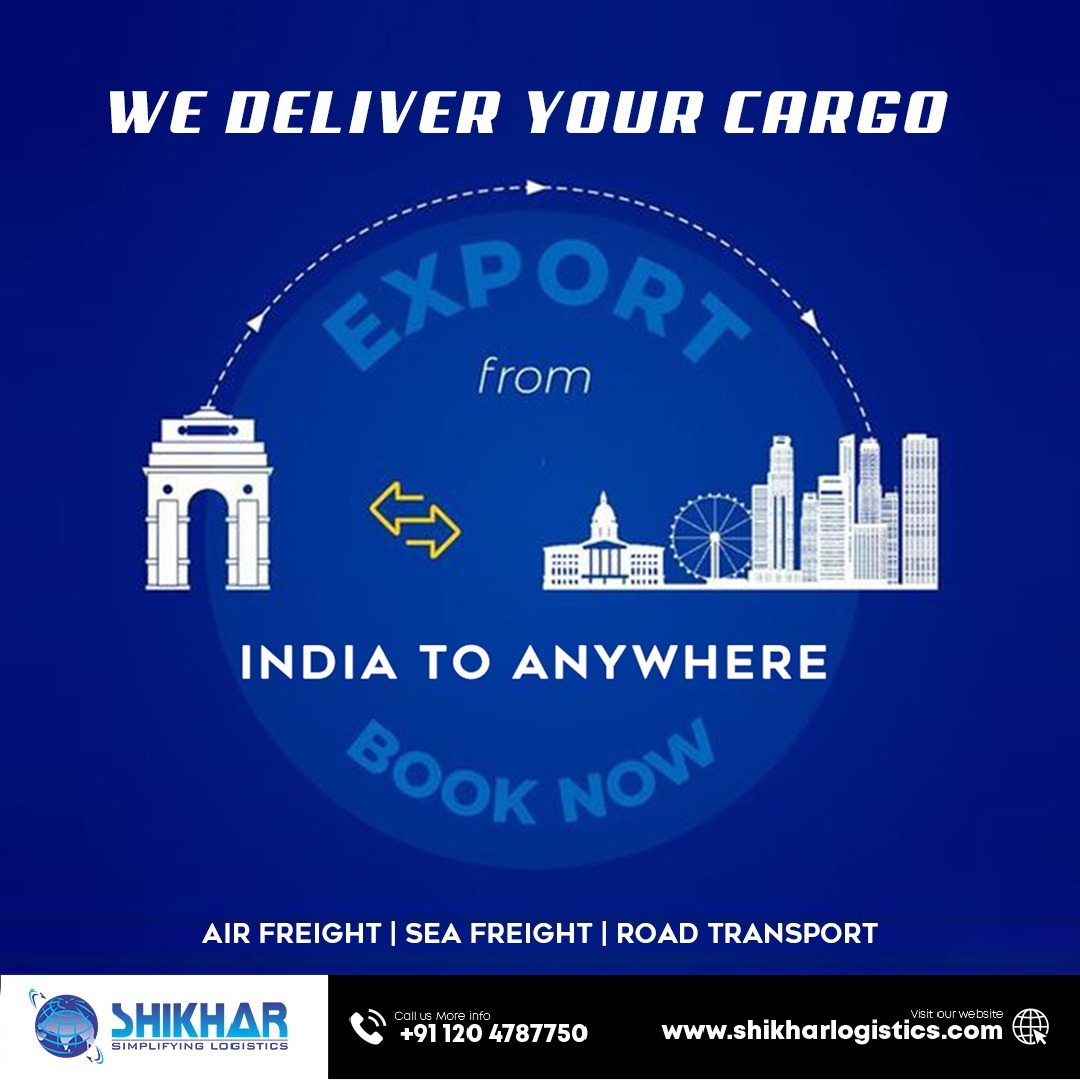 ShikharLogistic's tweet photo. From India to anywhere in the world, your cargo's journey is in capable hands with Shikhar Logistics! πβοΈ #ShikharLogistics #GlobalCargoDelivery" #InternationalShipping #InternationalLogistics #SeaFreight #AirFreight #RoadTransport #Warehouse3PL https://t.co/WR0CGLYA8X