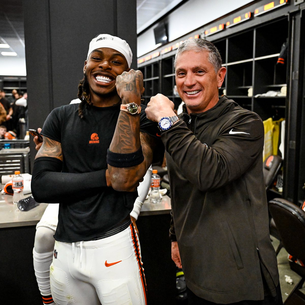 Browns's tweet image. it's our time now