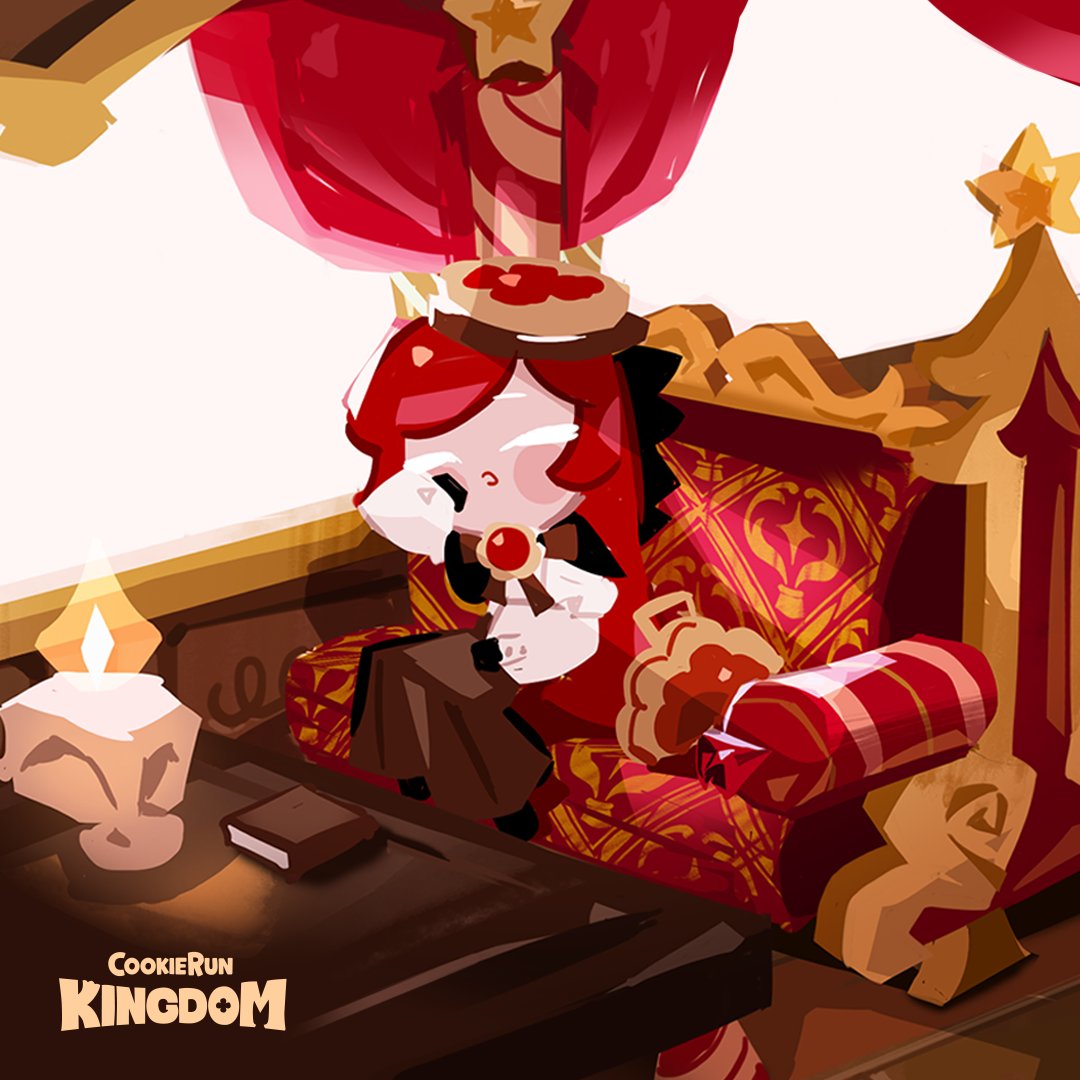 Sieht aus, als würde Linzer-Cookie sich eine kleine Pause gönnen, nachdem sie ihr Manuskript 🖋️ fertiggestellt hat. 😊

Doch wo reist sie als nächstes hin? 👀

#CookieRunKingdom #CRK