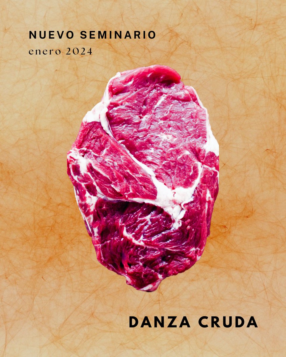 emiliodco's tweet photo. Seminario en línea.
DANZA CRUDA
.
Expediciones teórico-prácticas hacia los estados pre-domesticados, pre-virtuosos, del cuerpo en estado de danza.
Inscripciones abiertas para el primer grupo de trabajo. Enero 2024.
47 USD.
magiaysexo@gmail.com
+54 911 2703 8400. https://t.co/Q1g97OhmKL