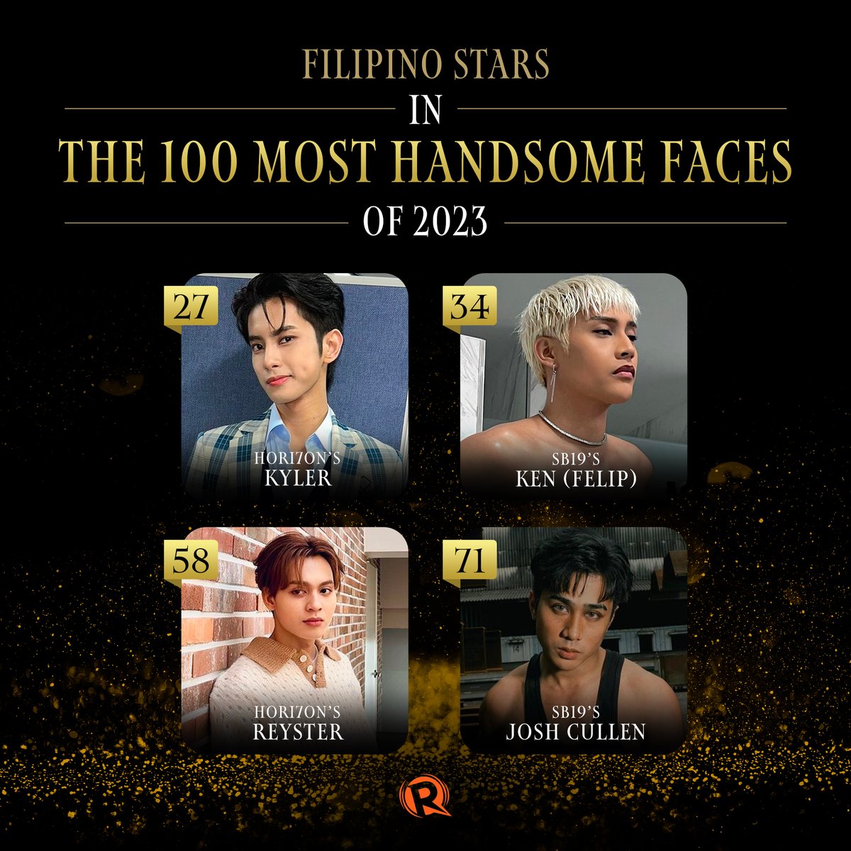 rapplerdotcom's tweet photo. FILIPINO BEAUTY REIGNS SUPREME! 💅

Various Filipino stars made their mark in “The 100 Most Beautiful Faces of 2023” and “The 100 Most Handsome Faces of 2023” list released by TC Candler and the Independent Critics on Wednesday, December 28. https://t.co/ph4sEnwlUr