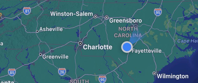 SnowWetter's tweet photo. #Retweet if your in North Carolina 🙋🏼‍♀️ https://t.co/No8BuVFYy8