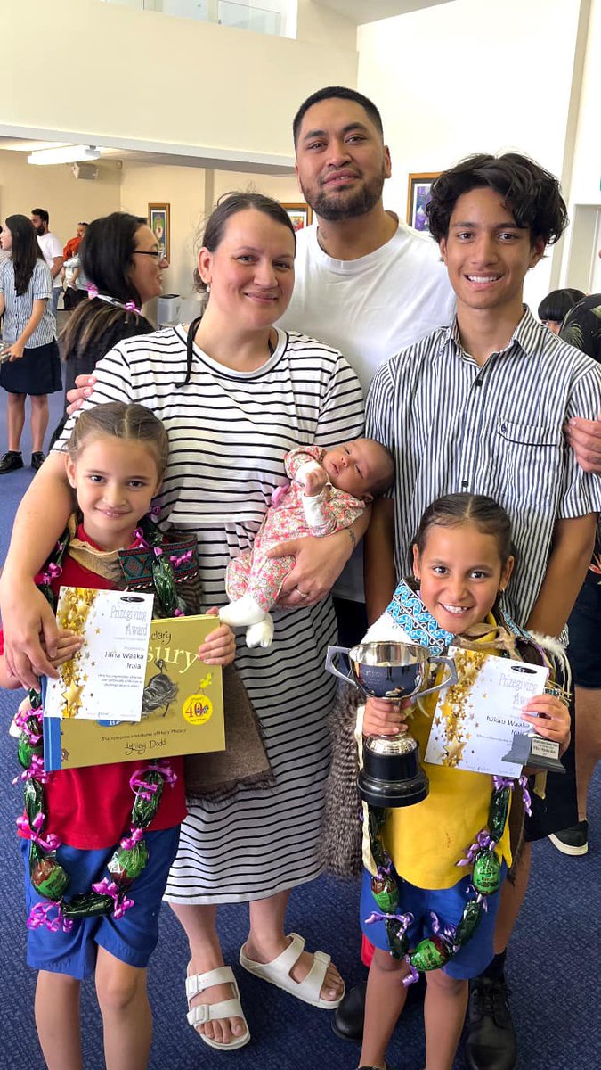 Us, killing it as a whānau this year! 😊