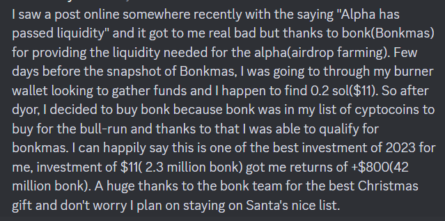 LilChuckyRun's tweet photo. Happy-Bonkmas ♥️ @bonk_inu 
#thankyouBONK https://t.co/nZPm82ICCc