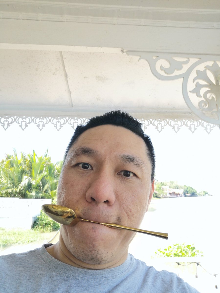 s_narut's tweet photo. When you คาบช้อนทองมาเกิด https://t.co/rwkPqqTOOn