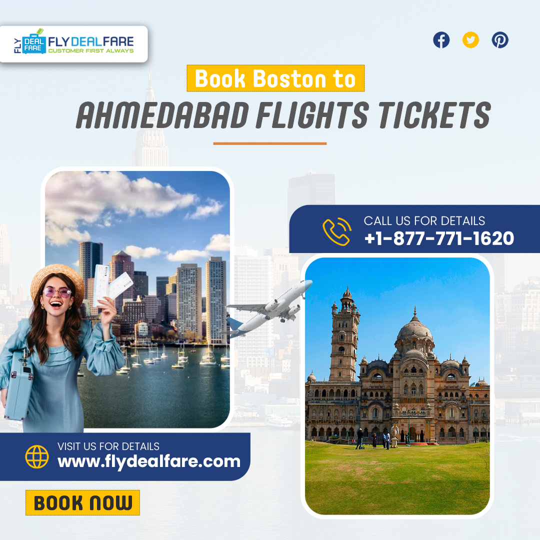 flydealfare's tweet photo. โ๏ธ Explore affordable fares for your Boston to Ahmedabad flights. Find convenience, comfort, and great deals on flights to Ahmedabad, India. ๐
Book Now: https://t.co/fpAyQpG8zL
#BostonToAhmedabad #TravelDeals American Airlines #FlyDealFare #Flights #USAtoIndia #FlightTickets https://t.co/qN1Q27eizj