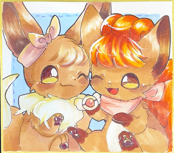 ブイロコ色紙