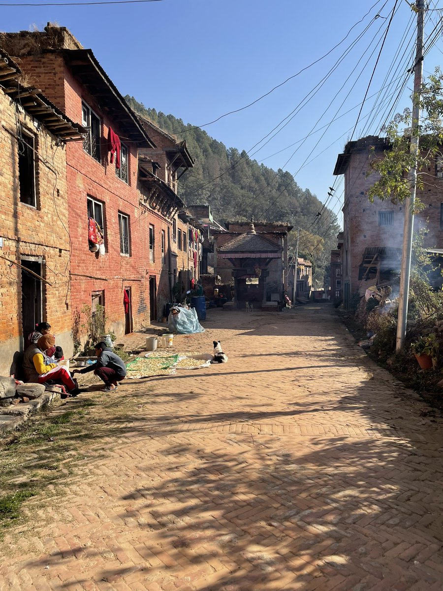 LaurenLawsonLL's tweet photo. Streets with so much life. Panauti Village, Nepal. https://t.co/cPinpRmXzd