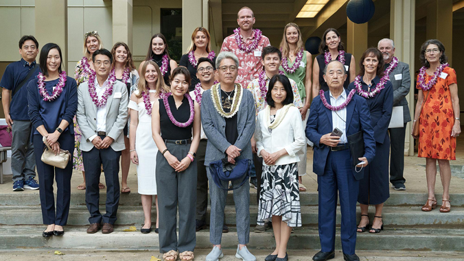 The Uehiro Center for the Advancement of Oceanography officially launched with a one-day symposium with research findings and future goals of the center’s oceanographic research, presented by its faculty and graduate students ➡️ bit.ly/3uXja1G #TakeMeToManoa