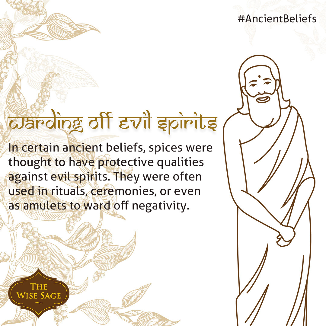 the_wisesage's tweet photo. Embracing the ancient wisdom.
In certain ancient beliefs, spices weren't just ingredients—they were guardians against evil spirits
#Evilspirits #guardians #spicesfact #ProtectiveSpices #PositiveEnergy #TheWiseSage #SpiceSage #IndianSpices #FreezerMilling #Flavour #Purity https://t.co/0MLuUM6KEj