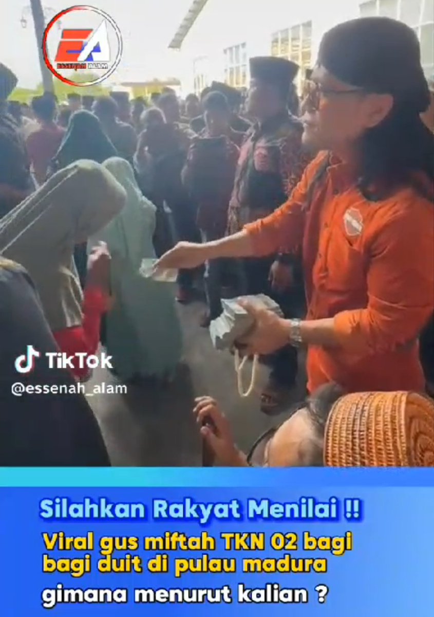 Silahkan rakyat menilai