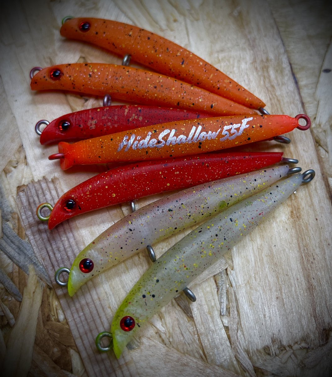 skagit_designs's tweet photo. リアルコーンミノー110F
と
ハイドシャロー55F
DDDハッピーバッグ2024に先行で同梱させて頂きます。
ご注文頂きました皆様、発送迄もうしばらくお待ちください。
#deedeedesigns #3dpl #sdgs #福袋2024 #コーンミノー 
https://t.co/ap91CWMTfg https://t.co/79AoecJ4Bl