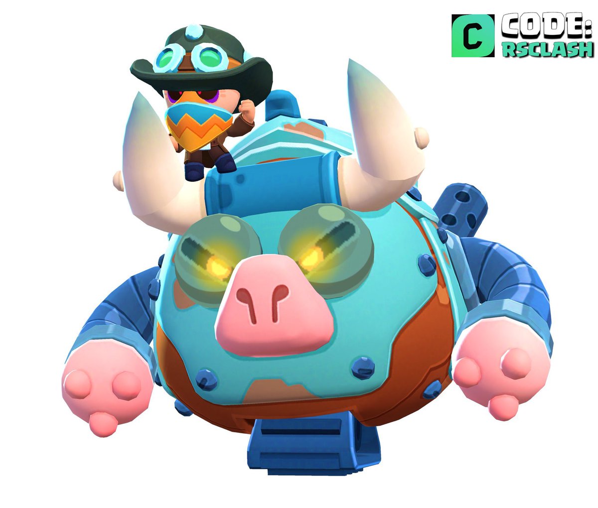 RsClash's tweet photo. #RodeoHankGiveaway! 🎁

 Giving away 6 FREE Rodeo Hank skins! 🔥 

To Participate in this do follow simple step.
🎁 Follow @RsClash
🎁 Like the tweet and Retweet
🎁 Use Code : RSCLASH 

WINNER will be picked Today after 10 hour. 

Good luck everyone ❤️

#BrawlStars #BrawlTalk https://t.co/RIPDSXRY32