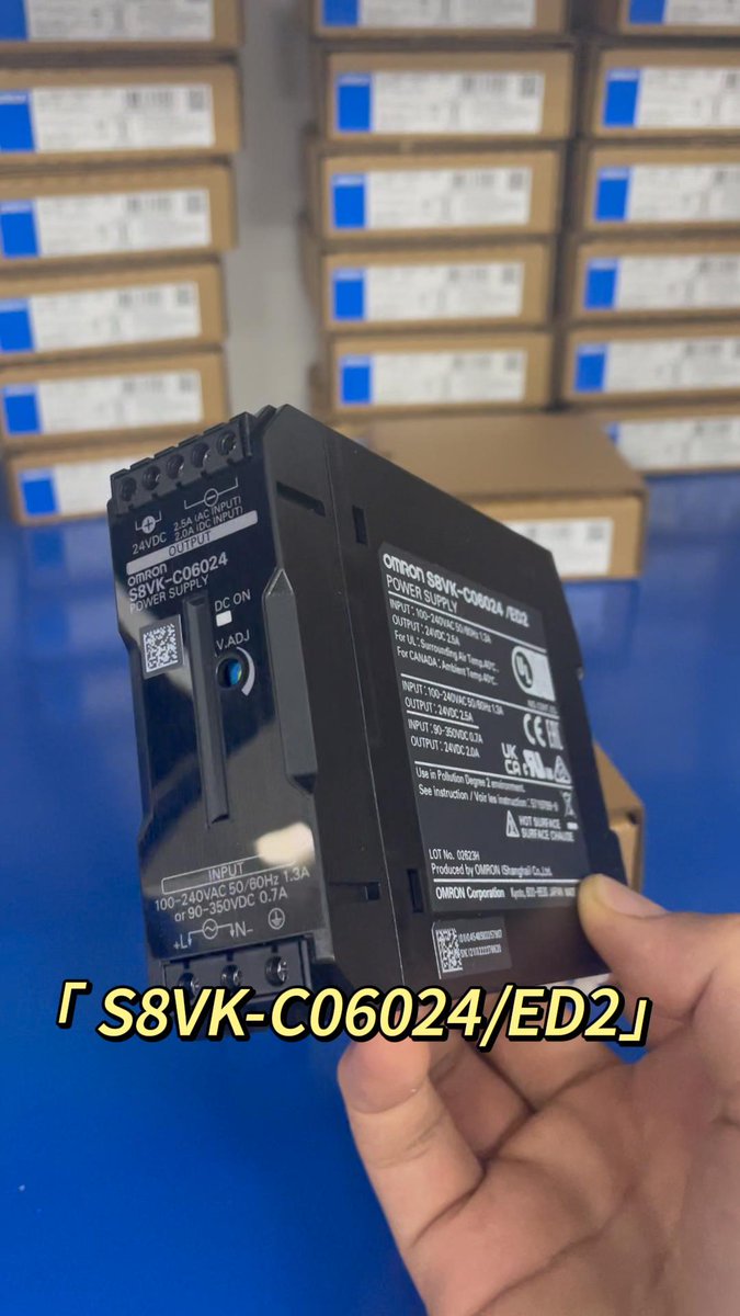 yanhu151's tweet image. Omron plc S8VK-C06024ED2  #omron #omronplc #omronindustrialautomation #electricalcircuit