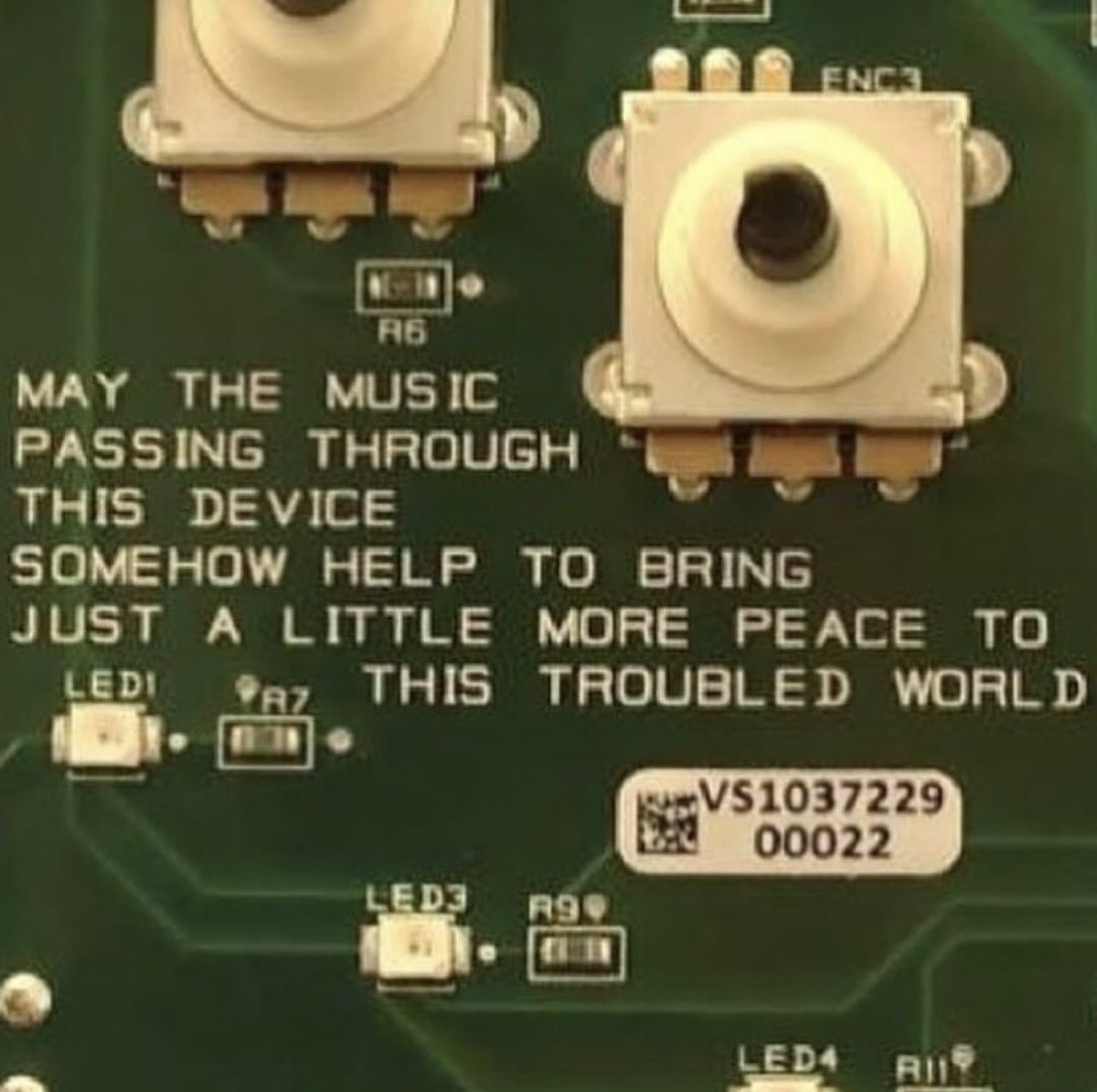 Hidden messages on circuit boards are called 'silkscreen Easter