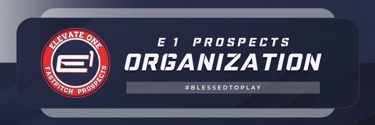 E1 Prospects Fastpitch Softball Org. tweet media