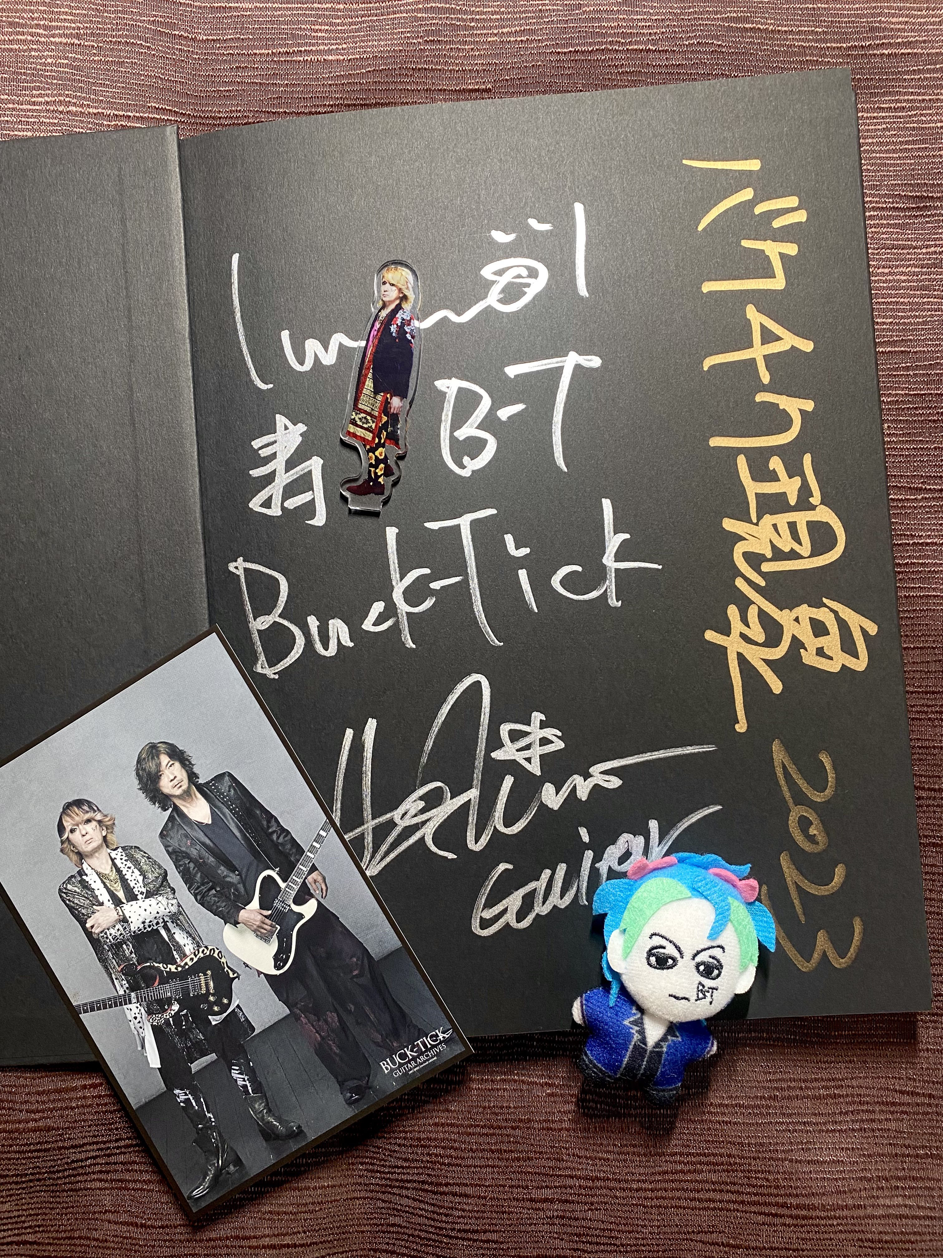 櫻井敦司　今井寿　トレカホルダー　2点セット　BUCK-TICK BUCK-TICK 手形アクリルキーホルダー 今井寿・櫻井敦司 2点