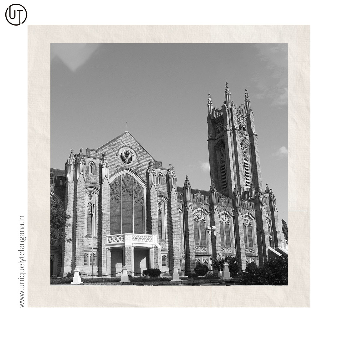 UniquelyTS's tweet photo. Medak Cathedral is one of the most visited churches in South India. It features Gothic architecture &amp;captivating stained glass depicting Christ's life. Drawing 3M visitors annually, it's a testament to craftsmanship.#Medak #telugu #telangana #India #architecture #Hyderabad https://t.co/4vXGvrMdhk