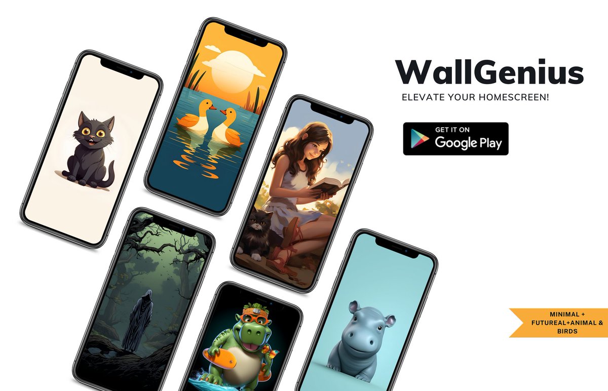 🌟 Exciting News from WallGenius! 🌈✨ Our latest update is here, bringing you 6 stunning new wallpaper designs to elevate your space! Comment below and let us know! 👇 #WallGeniusUpdate #HomeDecor #WallpaperMagic ✨🏡🎨

WallGenius:- play.google.com/store/apps/det…