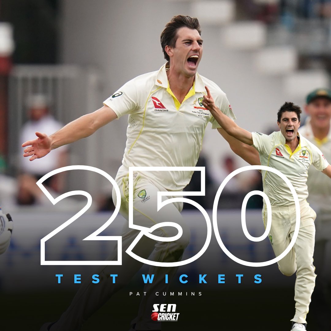 250 Test wickets in the most dramatic of fashions! 

Pat Cummins is well on his way to becoming one of Australia’s greatest ever 👏 

#AUSvPAK #BoxingDayTest