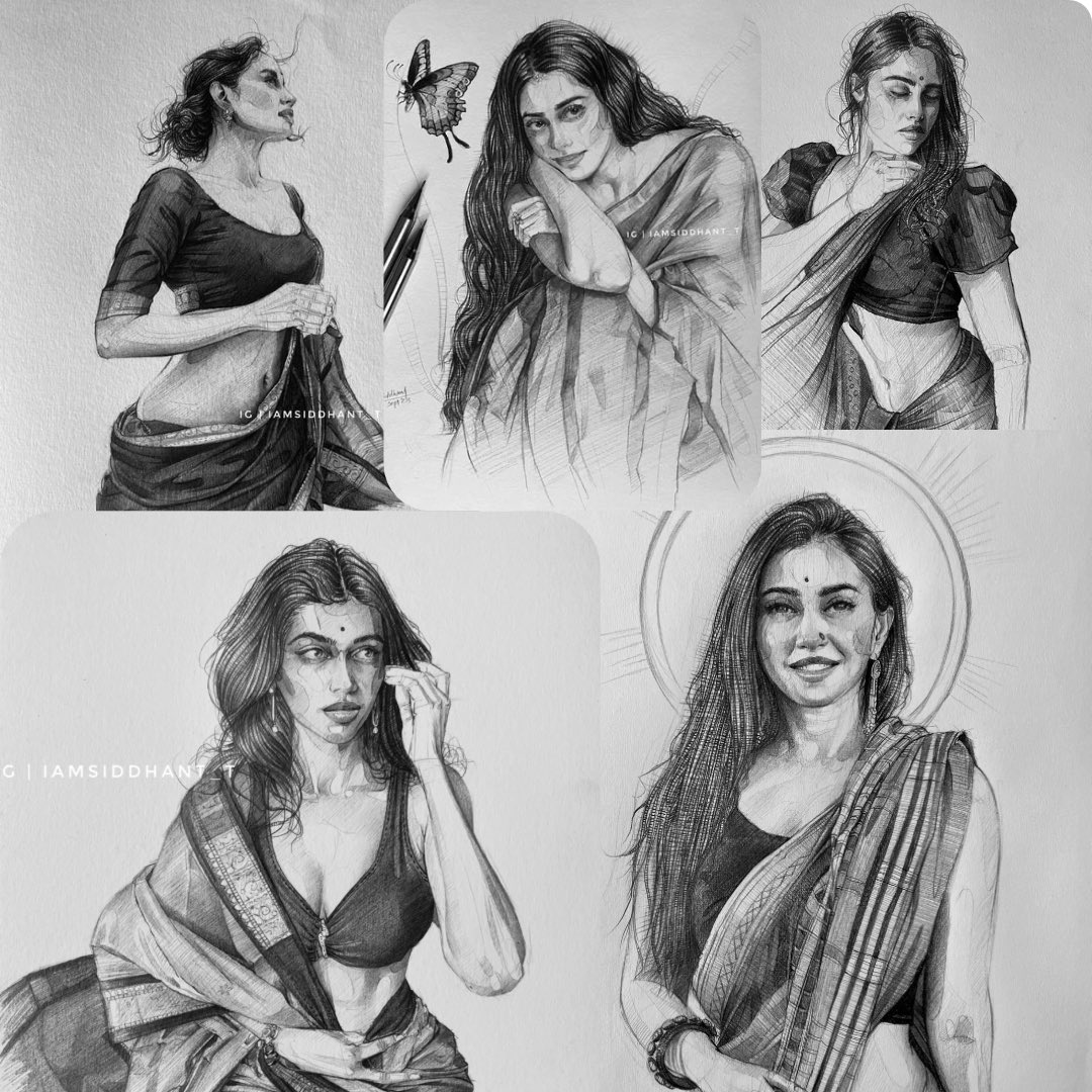 some of my recent sketches ☺️ #artwork #drawing