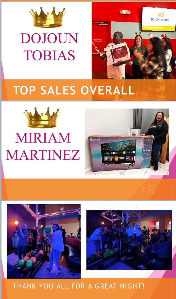 team3hcomm's tweet photo. What an amazing night bowling, laser tag, and arcade games  night celebrating with our team 3H! 
Ready for a successful 2024!! @MetroEdgar @KatyaRaskin @WeWontStopJoe @LunguDesiree @romikfrias @NaKisso @RodolfoVollmer 🎉🎉🎉🎉🎉 https://t.co/lyR7OTbYQb