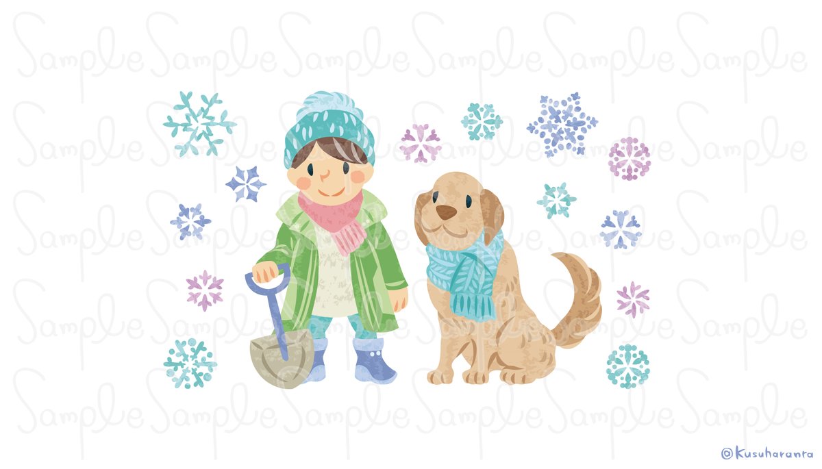 「雪と子ども!#ストックイラスト #Illustrator  #イラレ 」|楠原慶子のイラスト