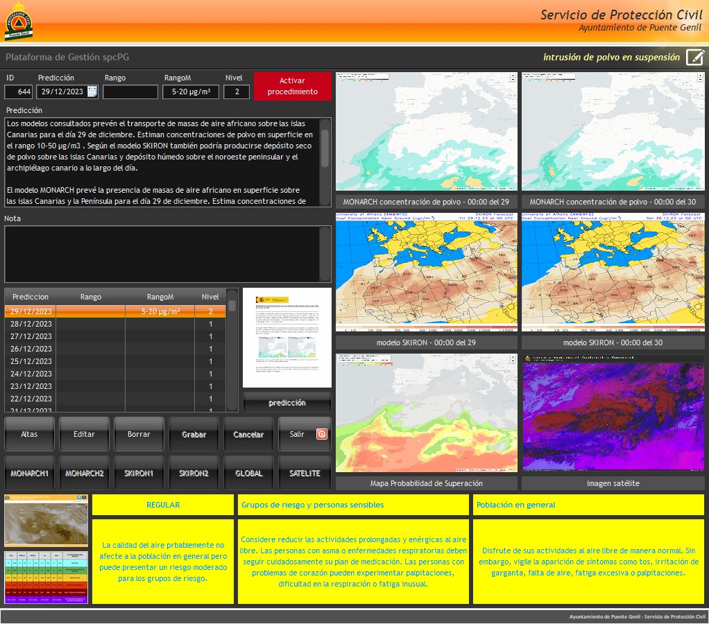 Servicio de Protección Civil tweet media