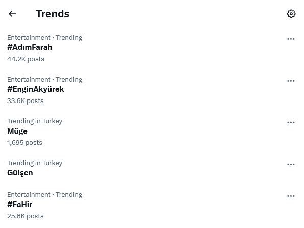 _denizsever's tweet photo. ilahi adalet, gündeme bir bakın, kimler ne hakkında konuşuluyor. Başrollerde arkadaşlarının olan dizisini överken, ilk günden itibaren dizimizi sürekli küçük düşüren Müge ve Gülşen'in programı #2sayfa,  rezaletiyle sona erdi, hem de #AdımFarah'in finalin öncesinde.
Aynı şekilde #EnginAkyürek ve #DemetÖzdemir'e kirli dedikodular yayan Bircan Bali ve cadı bacıları da bu yaz öncesinde magazin sektörüne "veda" ettiler.

Eee, ne demişler "alma mazlumun ahını çıkar aheste aheste"