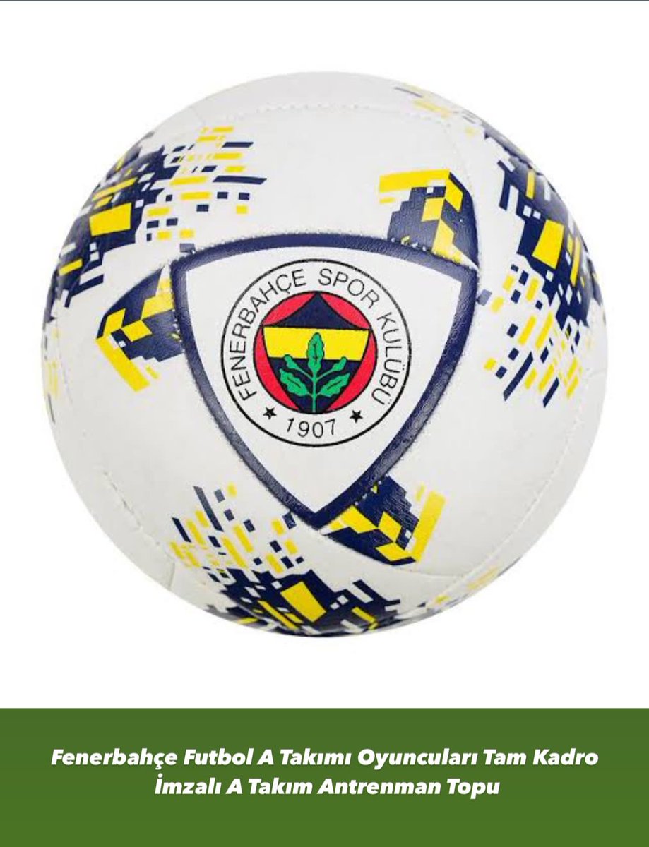 Özkan Filiz (@zknflz) on Twitter photo Yılbaşı Hediyeleri
1 kişiye <a href="/Fenerbahce/">Fenerbahçe SK</a> Futbol A Takımı Oyuncuları tam kadro imzalı antrenman topu.
Rt yapanlar arasından seçeceğiz. Yılbaşı Hediyeleri
1 kişiye <a href="/Fenerbahce/">Fenerbahçe SK</a> Futbol A Takımı Oyuncuları tam kadro imzalı antrenman topu.
Rt yapanlar arasından seçeceğiz.