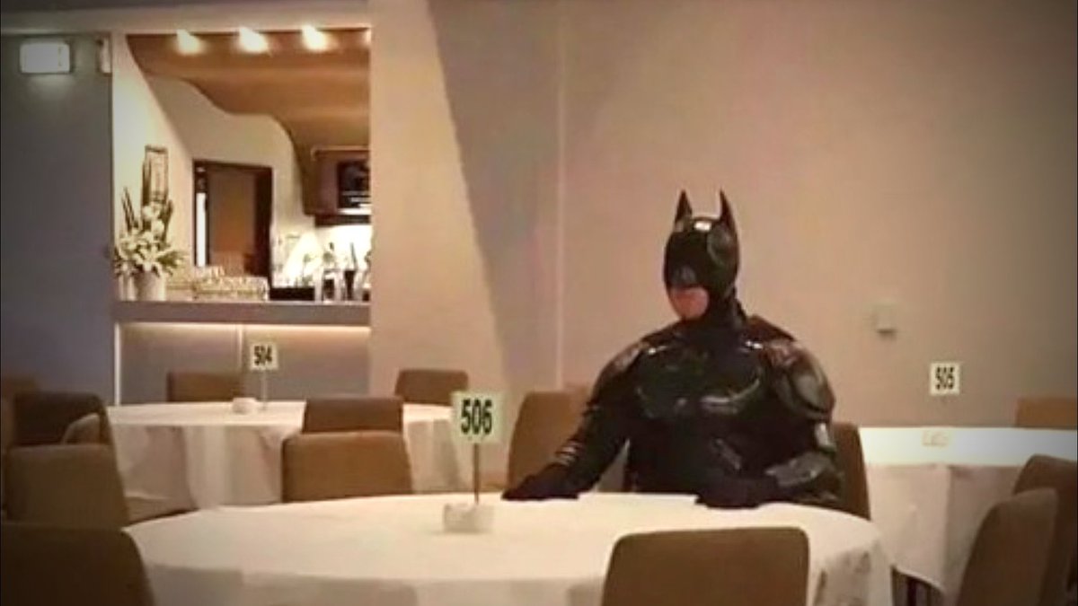 capeandcowell's tweet image. Just sitting here having a nice breakfast with my loving parents…..