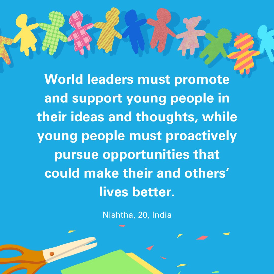 For Nishtha, a new year means a new chance to better support young people in transforming the world for good. 💙 What is your wish for 2024? ✨ @UReportIndia