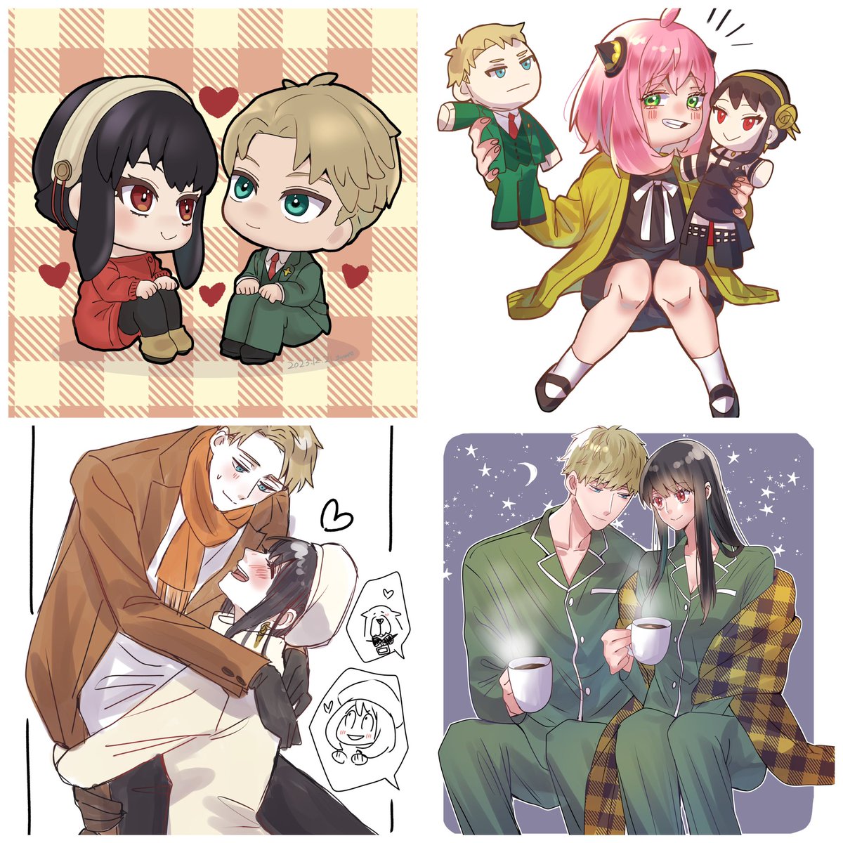 #今月描いた絵を晒そう 
今年最後! 